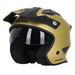 Acerbis Κράνος  Jet Aria Metallic ECE 22.06 25937.100 χρυσό Jet / Open